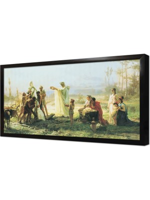 Tablosan Kutsama Çerçeveli Mdf Tablo