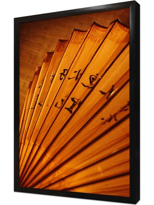 Tablosan Yelpaze Çerçeveli Mdf Tablo