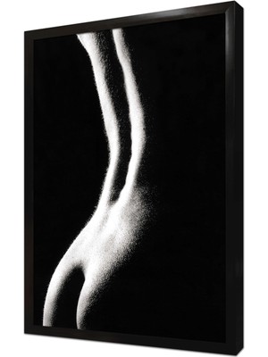 Tablosan Sanatsal Nü Çerçeveli Mdf Tablo