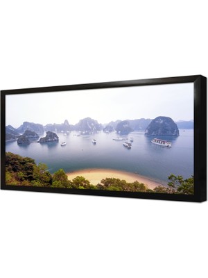 Tablosan Vietnamda Güneş Doğarken Çerçeveli Mdf Tablo