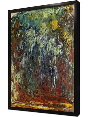 Tablosan Salkım Söğüt Çerçeveli Mdf Tablo