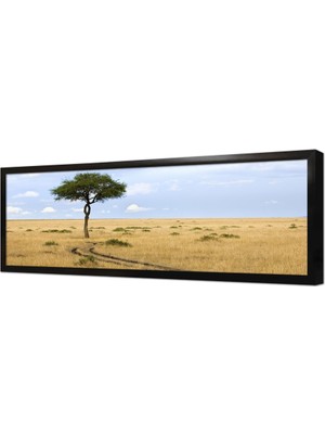 Tablosan Tek Ağaç Çerçeveli Mdf Tablo