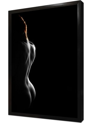 Tablosan Sanatsal Nü Çerçeveli Mdf Tablo