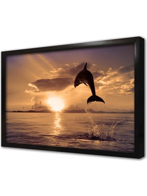 Tablosan Yunus Çerçeveli Mdf Tablo