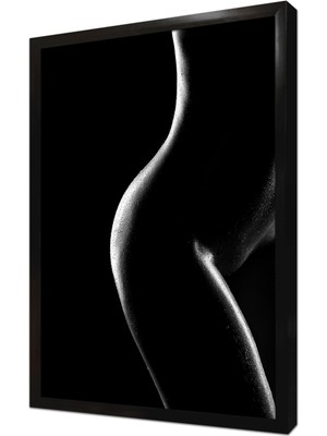 Tablosan Sanatsal Nü Çerçeveli Mdf Tablo