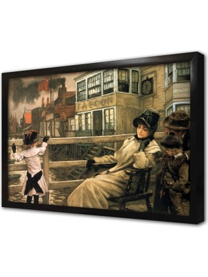 Tablosan Realizm Çerçeveli Mdf Tablo