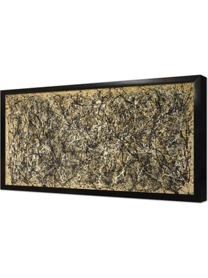 Tablosan Soyut Çerçeveli Mdf Tablo