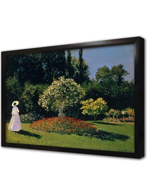 Tablosan Women In The Garden Çerçeveli Mdf Tablo