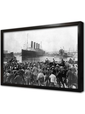 Tablosan Titanic Çerçeveli Mdf Tablo