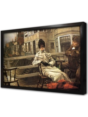 Tablosan Yüzbaşının Kızı Çerçeveli Mdf Tablo