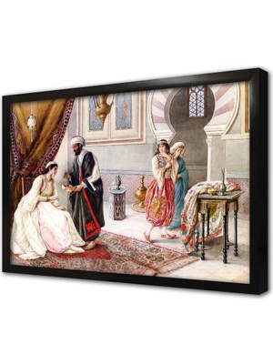 Tablosan Topkapı Sarayı Kolye Adlı Çerçeveli Mdf Tablo