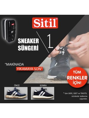 Sitil Sneaker Bakım Seti (Deo&sünger)