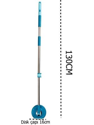 Motek MT17 Fix Mop Temizlik SETI+1AD Yedek Başlık+Mıkro Fiber Bez