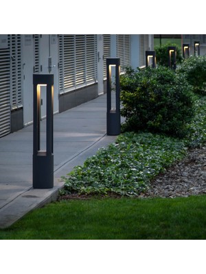 Efes Lighting Bahçe Çim Peyzaj Bollard LED Aydınlatma Smyrna Garden 126 100 cm