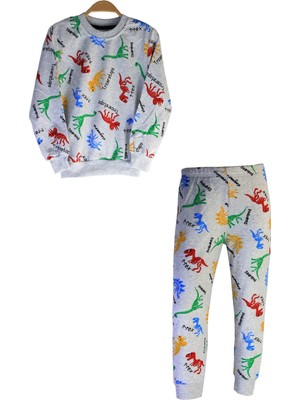 Çiggo Kids Digital Dinazor Karakter Baskılı Pijama Takımı