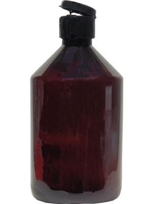 Paradise Boş Pet Şişe 500 ml Amber Renk + Çıt Çıt Kapak Takım 5 Adet