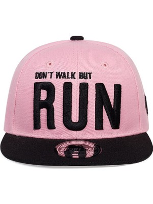 Afun Pembe Beyzbol Şapkaları Moda Erkek ve Kız Çocukları Renk Eşleştirme Düz Kenarlı Kapaklar Çocuklar Snapback Kapaklar Sevimli Şapkalar Geçer  (Yurt Dışından)