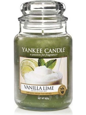 Yankee Candle 1106730E Büyük Klasik Mum Vanilla Lm