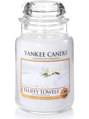 Yankee Candle 1205376E Büyük Klasik Mum Fluffy Towels