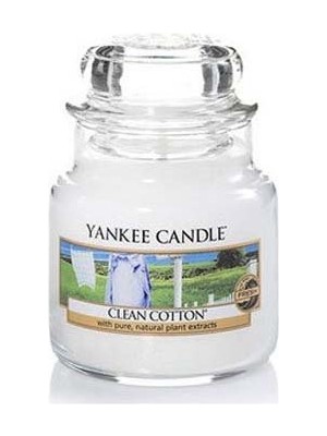 Yankee Candle 1010727 Küçük Klasik Mum Clean Cot