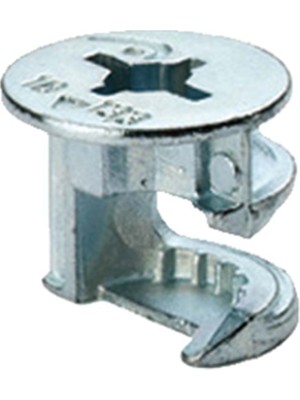 Metali Minifix Gövde M 18     13.3X15  Çinko  ( 50 Ad )
