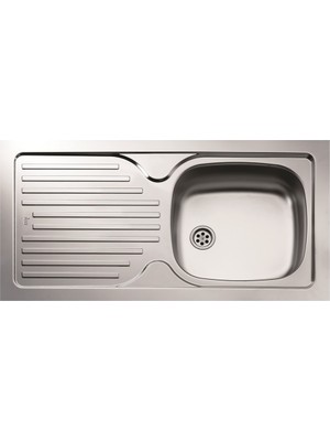 Teka Infant Ob Mikro Keten Dokulu Tek Gözlü Sol Damlalıklı Eviye (TEKA.40109720)