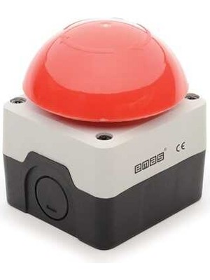 Emas Siyah-Gri Pl.kutu 72 mm Acil Stop