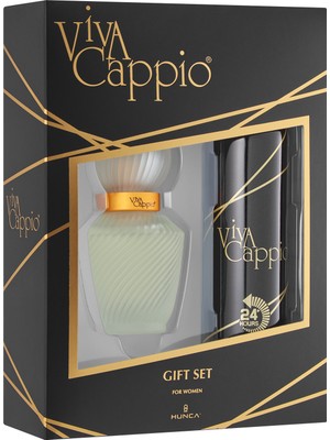 Viva Cappio Classic Kadın Parfüm EDT 60 ml ve Deodorant 150 ml  Seti