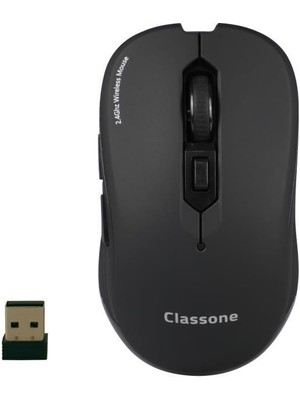 Classone WM300 Serisi Kablosuz Mouse -Siyah