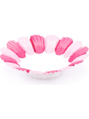 Pastry Planet Pembe Çiçek Kapsül Tabak