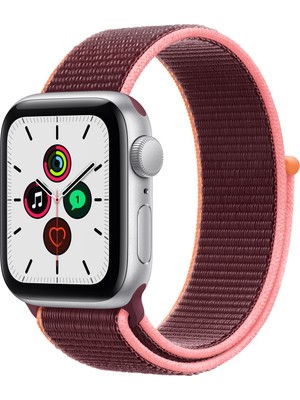 Kyver Apple Watch Seri 10 42mm, Seri 9/8/7/6/se/5/4/3 Spor Loop Kordon 41MM 40MM 38MM Uyumlu Mürdüm Turuncu