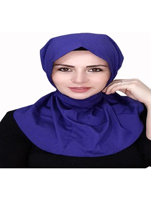 Butik Ayvitrin Kadın Çıt Çıt Hazır Krep Pratik Şal mor