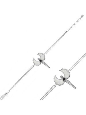 925 Gümüş Su Perisi 925 Ayar Gümüş Bileklik