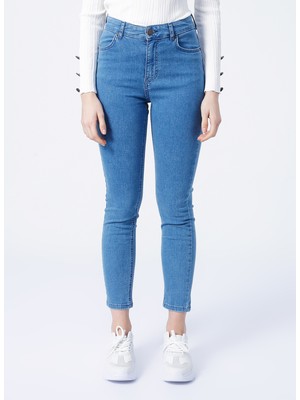 Aeropostale K-Sky Skinny Fit Açık İndigo Kadın Denim Pantolon