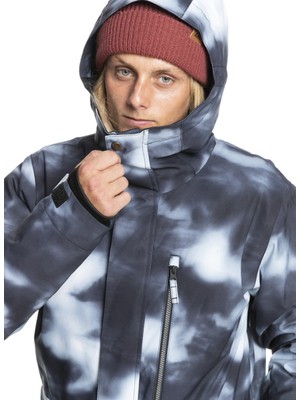 Quiksilver Mission Printed Erkek Su Geçirmez Snowboard Kar Montu EQYTJ03338