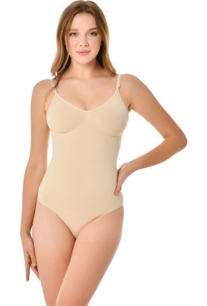 Kadın Siyah Çıtçıtlı Slip Body Korse