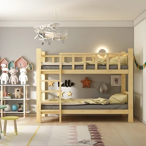 Givayo Wood's Woody Montessori Yatak Ranza Doğal Ahşap