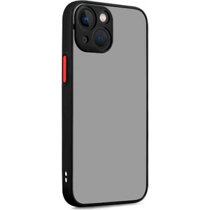 iPhone 13 Mara Serisi Arkası Mat Renkli Silikon Kılıf