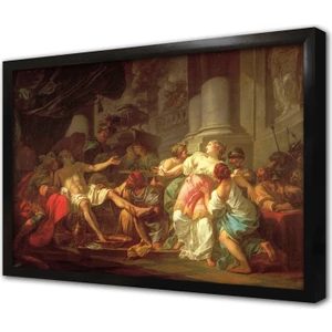 Seneca Ölüm Çerçeveli Mdf Tablo