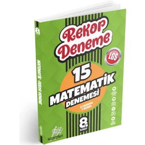 Startfen Yayınları 8. Sınıf Matematik Rekor Deneme