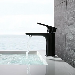 Diana Series Lavabo Bataryası Musluğu Siyah
