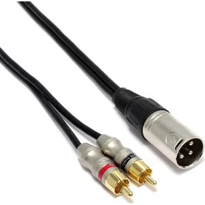 Xlr Erkek 2 Rca Erkek Kablo 3 Metre