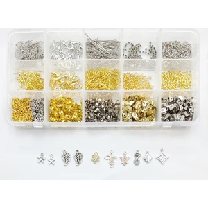 Yiğit Aksesuar 1192 Parça Küpe Kolye Bileklik Takı Yapım Seti Takı Malzemeleri