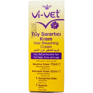 Vivet Tüy Sarartıcı Krem 35 ml +70 ml Paket