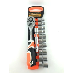 Tat Tools Tat 12 Parça Lokma Seti Cırcır Set Kaliteli Lokma Takımı Anahtar Seti Anahtar Takımı