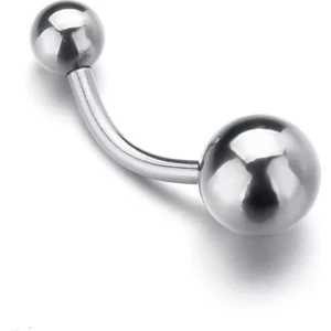 Cerrahi Çelik Göbek Piercing 8 mm