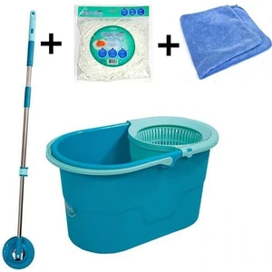 MT17 Fix Mop Temizlik SETI+1AD Yedek Başlık+Mıkro Fiber Bez