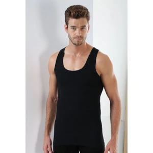 Arma Yıldız Siyah Premium Penye Erkek Atlet 3lü Set