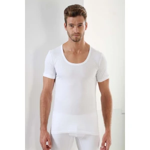 Gri Erkek Basic Slim Fit Tişört  %100 Pamuk Bisiklet Yaka Kısa Kollu Fanila