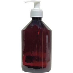Sert Plastik 500ML Boş Sprey Kolonya Dezenfektan Şişesi + Sıvı Sabun Pompalı 2 Adet